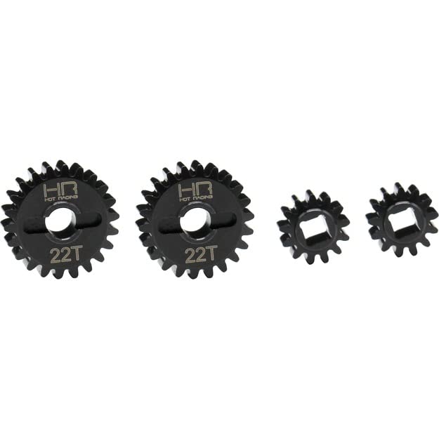 Hot Racing AUTB813X22 Over Drive Portal Machined Gear Set 13-22T UTB