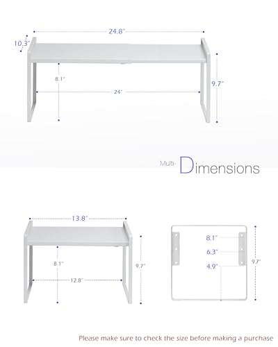 Nxconsu Cabinet Shelf Riser, Adjust...
