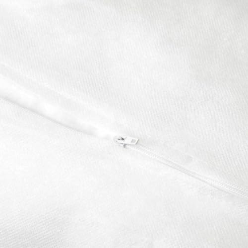 Waterproof Duvet Cover Protector Hypo Allergenic Anti Dust Mite Zip Closure (Single)