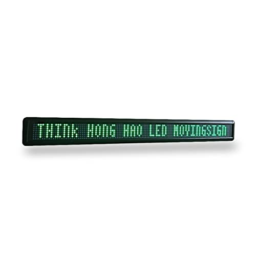 Reloj digital LED para interiores con texto desplazable miniatura 5