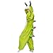 ANPRWZ Halloween Costume Cosplay Pajamas Adult Onesie Women men Green