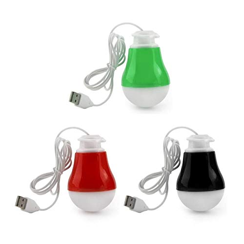 FEDUS USB led light for power bank,USB bulb for power bank, USB light for mobile Lamp/LED USB Bulb Mini LED Night Light led portable light - Multicolor Pack of 3 (B083HZHP4X) Amazon Price History, Amazon Price Tracker