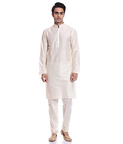 Kurta churidar para celebraciones y bodas conjunto de seda Royal Kurta de hombre