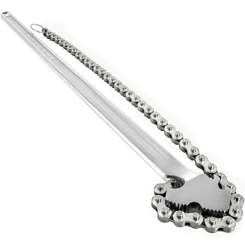 VEVOR 24 Inch Pipe Chain Wrench Heavy Duty 6.7 Inch Chain Wrench