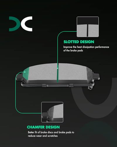 Image of SCITOO Front 11.41 inch Brake Pads and Rotors Kits Brakes Kits:31389;D855-7910