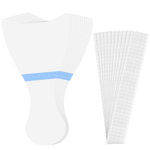 Image of 60 Pcs Tucking Tape Kit with Clear Invisible Tucking Tape and Tubular Gauze for Transgender Drag Queens Cosplayers