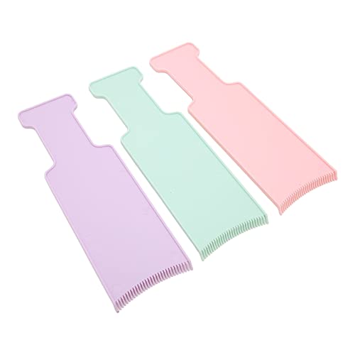 Tavola per Balayage, Kit per Tintura per Capelli Balayage Paletta a 3 Colori per Tintura per Capelli Decolorante Sia per Uso Domestico Che Professionale