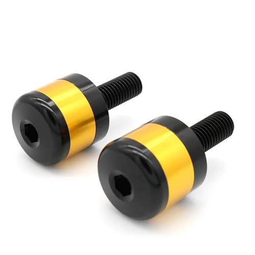 Bouchons extrémité de guidon de moto S1000RR 2009-2019 embouts de guidon dorés aluminium anodisé