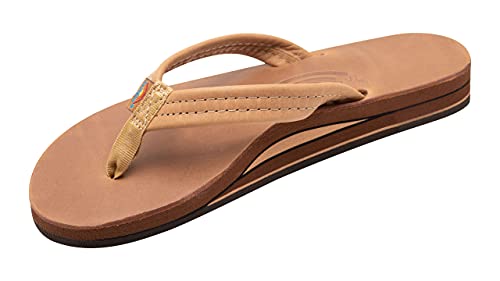 Rainbow Sandals Ladies Luxury Leather - Double Layer Arch Support with 3/4