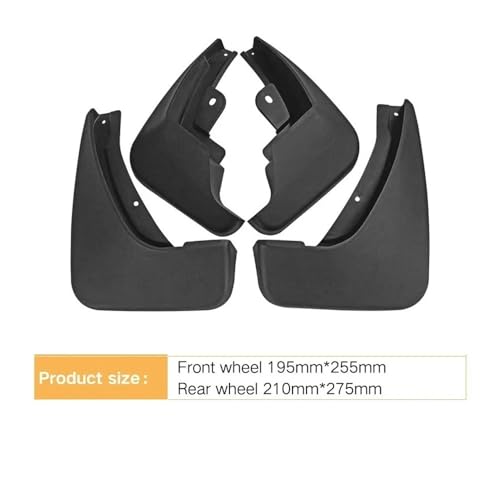Juego de guardabarros para coche Renault Captur modelos de 2013 a 2019 3