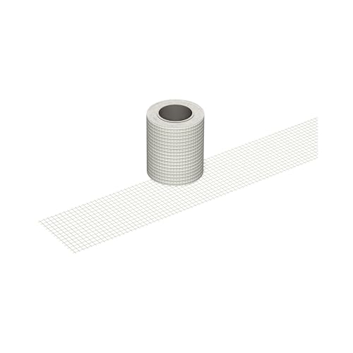 LUX ELEMENTS Selbstklebendes Armierungsgewebe innen ARM-100 SK LARMZ1007 I 100mm (20 lfm) I Glasfasergewebe zum Armieren von Stößen I Alkalibeständig I Weiß
