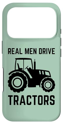 Vintage Funny Saying Real Drive Tractor Men Driver �X�}�z�P�[�X iPhone 17 Pro �p
