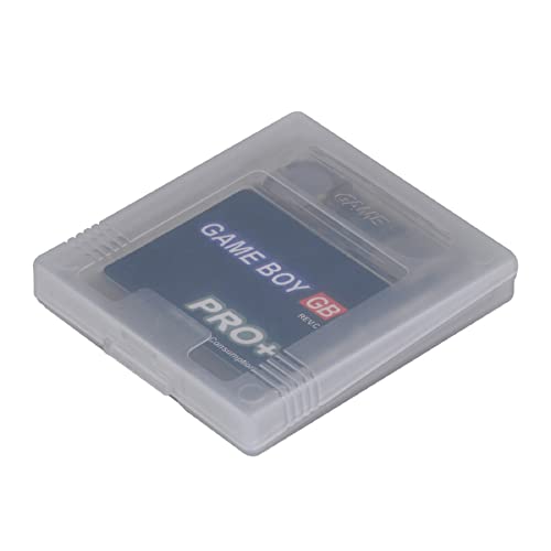 10Pcs GBC Game Card Case for Gameboy Color GBC, Clear Dust Cover Protective Protable Card Box