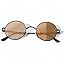 (C) Matte black, dimmable light brown