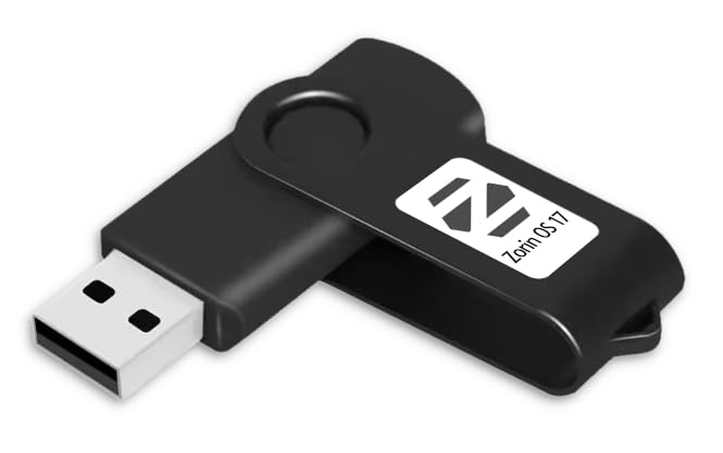 Linux Zorin OS 17 CORE Bootable Live USB Installer PC/Laptop 64-bit