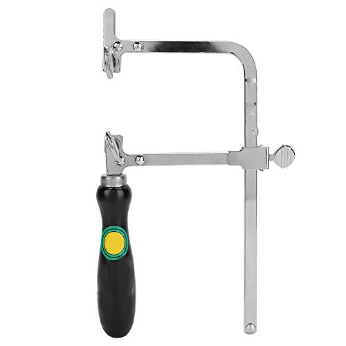 【𝐏𝐫𝐨𝐦𝐨𝐭𝐢𝐨𝐧 𝐝𝐞 𝐏â𝐪𝐮𝐞𝐬】Arche de scie à Bijoux Artisanale en Bois Noir, Arche de scie en Forme de U, pour Les Amateurs de Bricolage de Fabricant de Bijoux