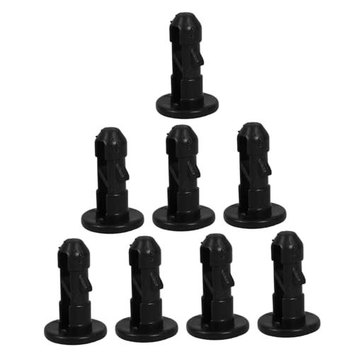 CIYODO 8pcs Trash Can Lid Lock Pin Replacement Parts for Wheeled Bins Secure Connection for System Easy Install Lid Locking