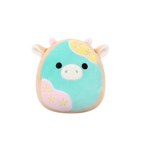 Squishmallows Original 5in Cornelius The Cookie Cow – Official Jazwares Easter Plush (Little)