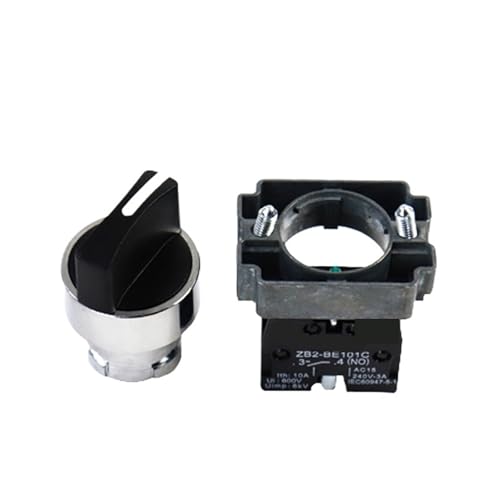 Selector rotativo XB2 22 mm interruptor de llave selectora de dos posiciones 3