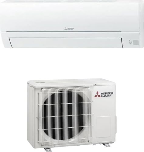 Mitsubishi MSZ-HR25VFK + MUZ-HR25VF - Climatizzatore 9000 btu, pompa di calore, monosplit, Classe energetica A++/A+