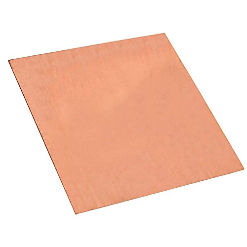 Feuille de cuivre pur T2 d'épaisseur 1.2 mm pour finitions durables