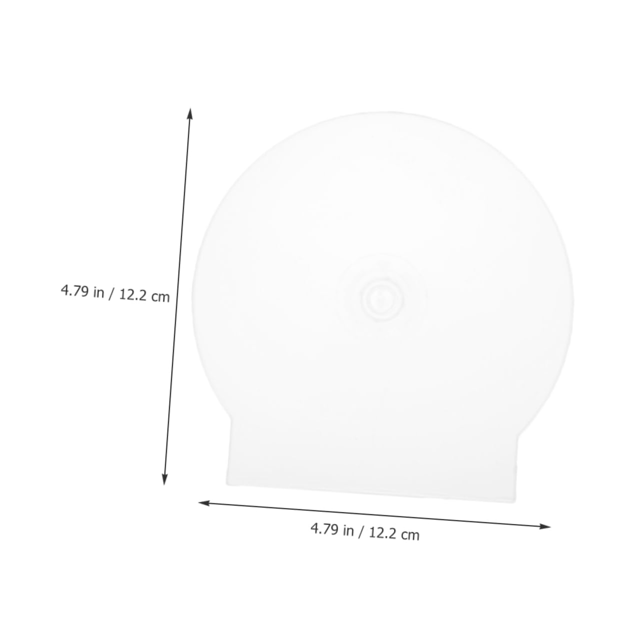 GALPADA 50pezzi Custodie Trasparenti in Plastica Rigida Per Cd Dvd Box Standard Protettivi Antigraffio e Antipolvere Contenitori Leggeri Per Archiviazione e Viaggio