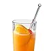 SKEMIX Quality Cater Pack of 100 Clear Swizzle Sticks Drink Stir Plastic Stick Cocktail Stirrers Durable Ideal for Bar and Hotel Milk Coffee Ice Tea and other Beverages Lot Set