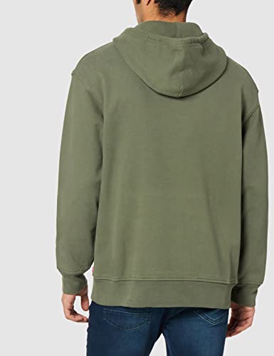 Levi's Uomo Felpa con Cappuccio Atletico Casual