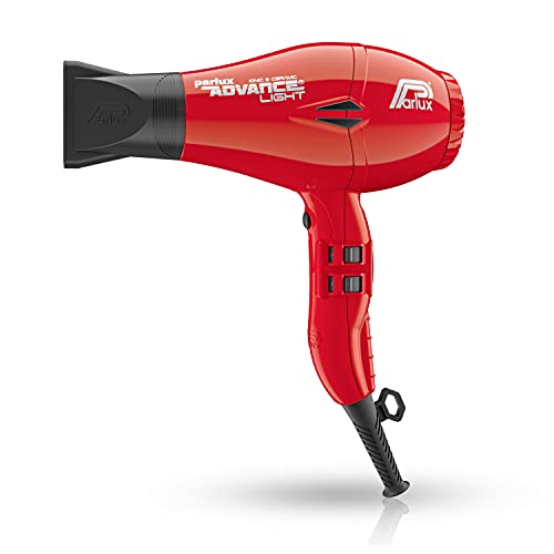Parlux Advance Light   Secador de pelo ionico, Rojo