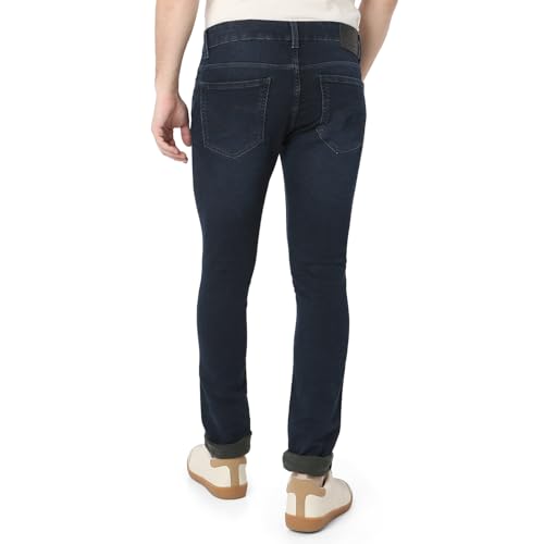 Image of Spykar Men's Slim Fit Low Rise Casual Jeans