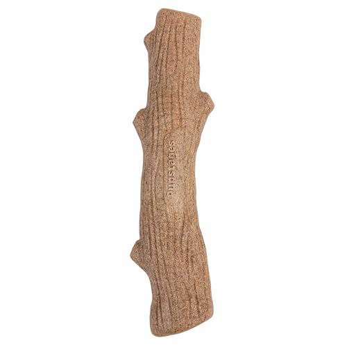 Pupstages Dogwood Dog Chew Toy – Real-Wood Blend, Natural Flavor & Texture, Moderate Chewers, Large, 8.4”
