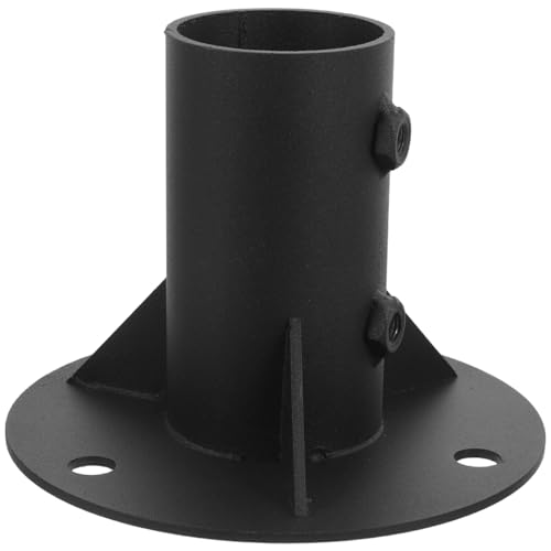 Soporte de valla y placa de montaje de 52 mm para renovar el jardin familiar