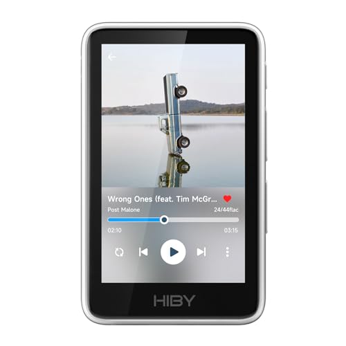 Image of HiBy Music R1 Bluetooth MP3 Player with Touchscreen, Hi-Res Audio & Wireless Dual Certified, Supports Tidal & Qobuz Streaming, LDAC, Expandable Storage up to 2TB, 15-Hour Playtime