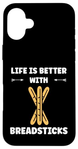 Humor small bread Breadstick live is better with Breadsticks �X�}�z�P�[�X iPhone 16 Plus �p