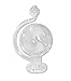 Globe Barometer Glass