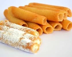 GR 1000 CANNOLO CIALDA PER GELATO E DESSERT PZ 200 WAFER ICE CREAM WAFFLE PER GELATI DOLCI CIGARETTES