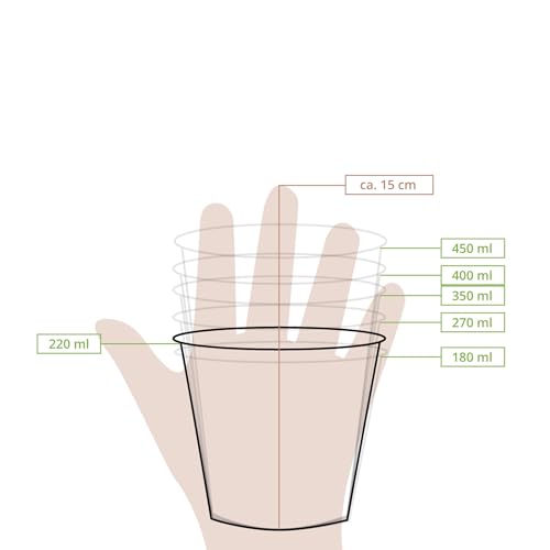 Gobelets à glace en papier blanc 150ml pour sorbets et snacks jetables - 5