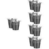 Tasse multifonctionnelle : possédant la capacité de résistance à la rupture et à la rupture, très, avec une excellente texture, tasses à vin en forme de seau