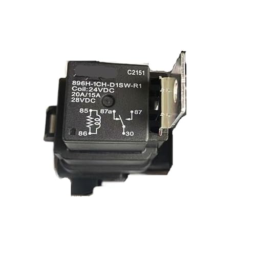 Relais 896H-1CH-D1SW-R1 24VDC pour réparation de circuit électrique de camion 5 broches