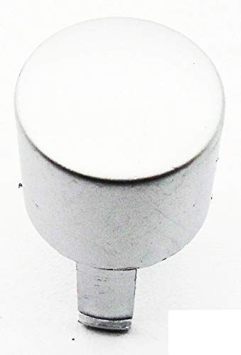 Kit Maçaneta / Aro / Botão / Friso Painel Fox 2 Portas Cromo Acetinado GComponentes