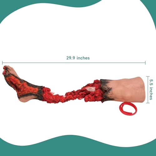 Image of Wearable Wound Packing Leg Trainer, Partial Leg Amputated Simulation Kit for Medical Training, Emergency Trauma Assessment Practice Set