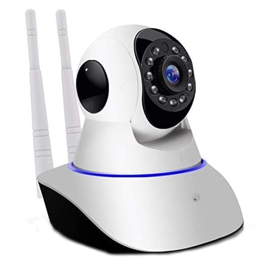 CAMERA DEKHO Wireless WiFi 2MP Full HD 1080p Waterproof Indoor and Outdoor Security Camera - 128 GB, 5 Channel (White)_69_067