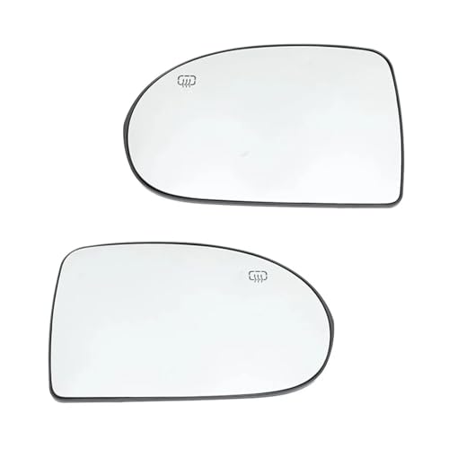Miroir chauffant electrique retroviseur Dodge Caliber verre antibuee 1 pair