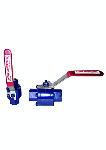 KATWE INDUSTRIES INDUSTRIAL VALVE IS2062 - 3 PIECES SCREWED END BALL VALVE (1/2