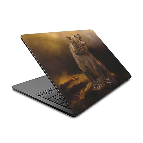 Skin MacBook Air 13.6 ours Simone Gatterwe en vinyle durable