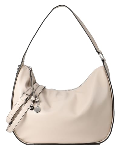 Sac à épaule bandoulière Fria Hobo Stone beige SEIDENFELT MANUFAKTUR
