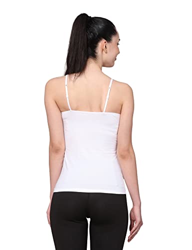 Image of Anti Bacterial, Supima Modal, Skinny Soft Premium Camisole Women Spaghetti, No Itching, Sweat Proof, Odour Free, Daily Use, Adjustable Strap,