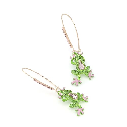 Betsey Johnson Women's Betsey's Backyard Frog Dangle Earrings3
