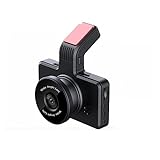 HIJYMNZPQ Loop-Aufnahme, Parküberwachung, Auto-Dashcam, 1296P, Dash-Kameraobjektiv, eingebauter GPS-Recorder, Dashcam mit WiFi Super-Nachtsicht(with Rear Camera,32G)