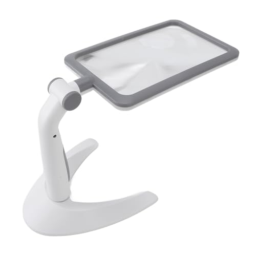 Loupe basse vision Pilipane support réglable et éclairage USB blanc - 7